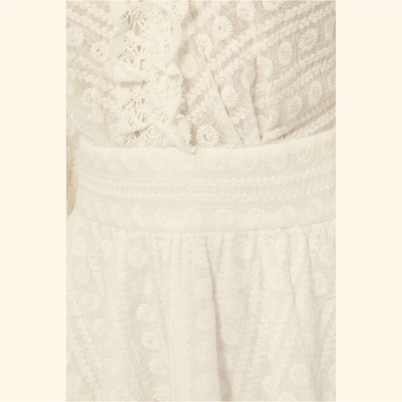 NWT SANDRO Gianni Broderie Anglaise
Embroidered Cotton Mini Dress Size 8 - Picture 6 of 13